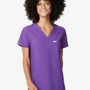 Limited Edition Ultra Violet Catarina Scrub Top